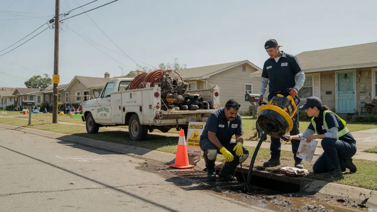 Drain Cleaning in Hanna, OK near me